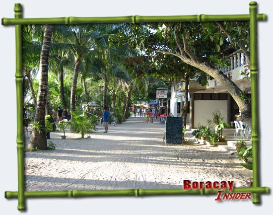 Walking on White Beach